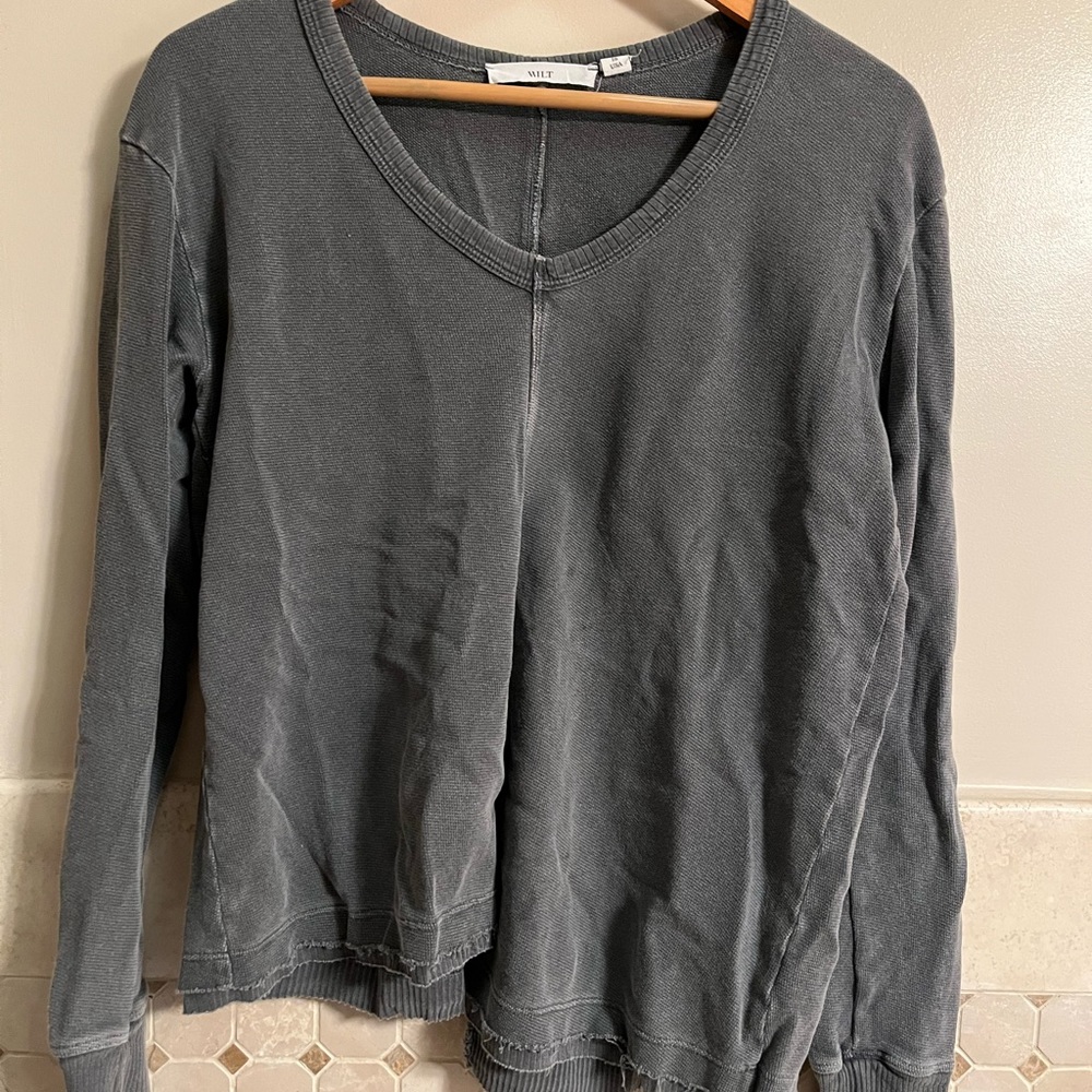 Wilt Gray Long Sleeve!